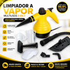🚨 ¡OFERTA LIMITADA! 🚨 Limpiador a Vapor Multiusos 9 en 1 con Accesorios GRATIS