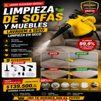 🚨 ¡OFERTA LIMITADA! 🚨 Limpiador a Vapor Multiusos 9 en 1 con Accesorios GRATIS