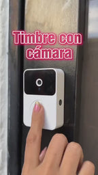 Timbre Inalámbrico Con Cámara De Vídeo